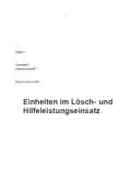FwDV 3 - Einheiten im Lösch- und Hilfeleistungseinsatz